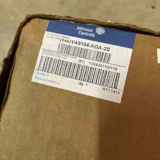 Johnson Controls Electric Non-Spring Return Valve Actuators VA9104-AGA-2S