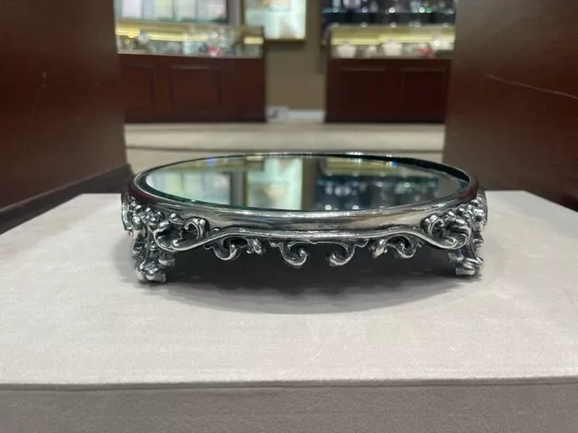 Beautiful C1905 "Art Nouveau" Silver Plate Dresser tray