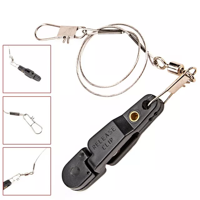 Versatile Offshore Fishing Release Clip Power Grip Snap Release Leader