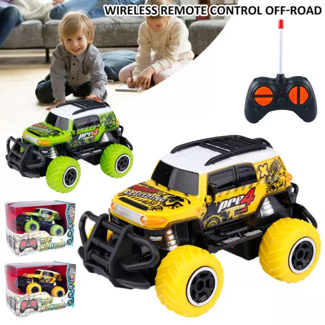 Top Race Off-Road 4WD RC Car Toy Remote Control Buggy Crawler Monster Truck