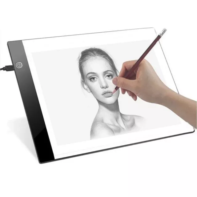 Tablet De Calcar Dibujo Tableta De Luz Herramienta Para Dibujar Tamaño A4 2