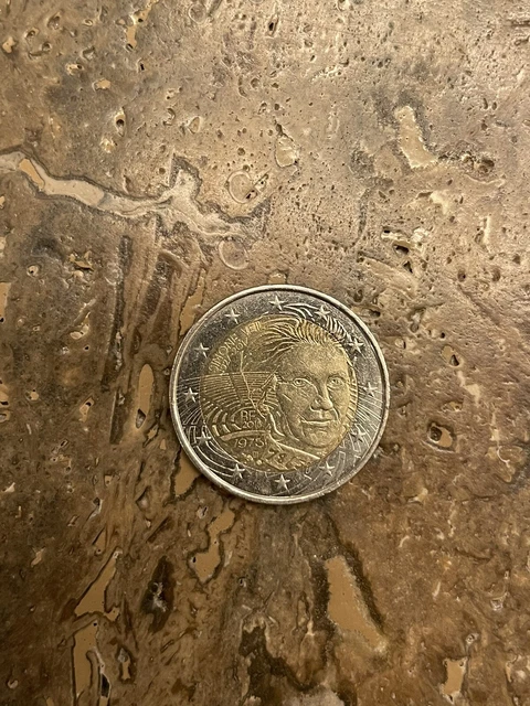 Pièce De 2 Euros Rare SIMONE VEIL