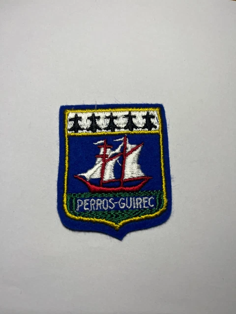 Ecusson brodé (patch/embroidered crest) ♦ Espelette