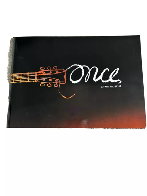 Once: The Musical - Theatre Souvenir Brochure- Program