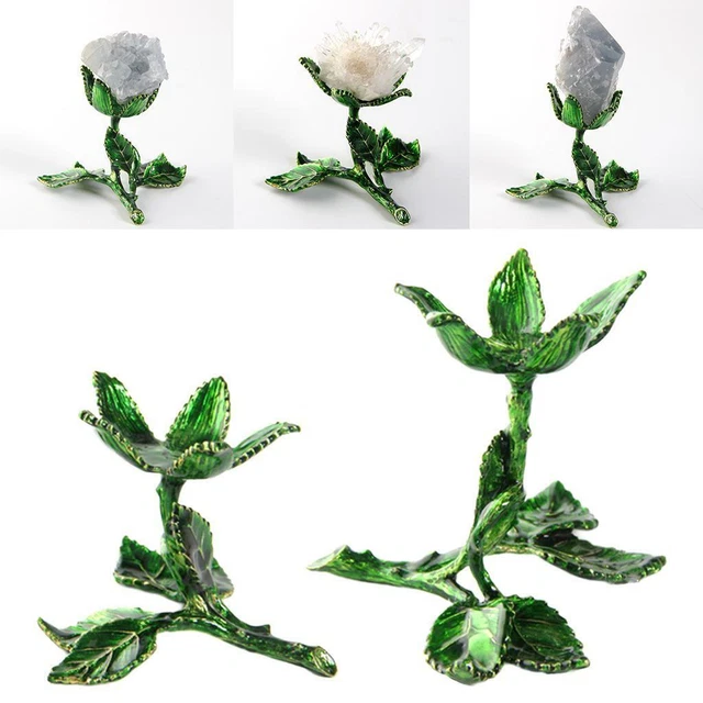 METAL DISPLAY STAND for Crystal Ball Paperweight Support Holder Base