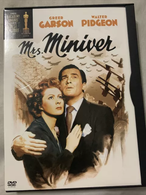Mrs. Miniver (DVD, 1942) Greer Garson - Walter Pidgeon - Mint Disc.