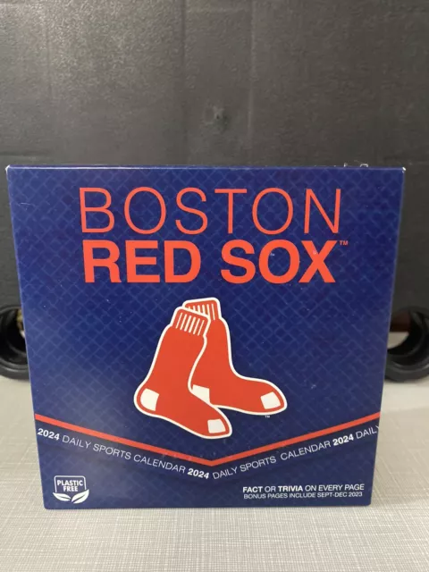 TURNER LICENSING, MLB Boston Red Sox 2024 Daily Sports Desk Calendar