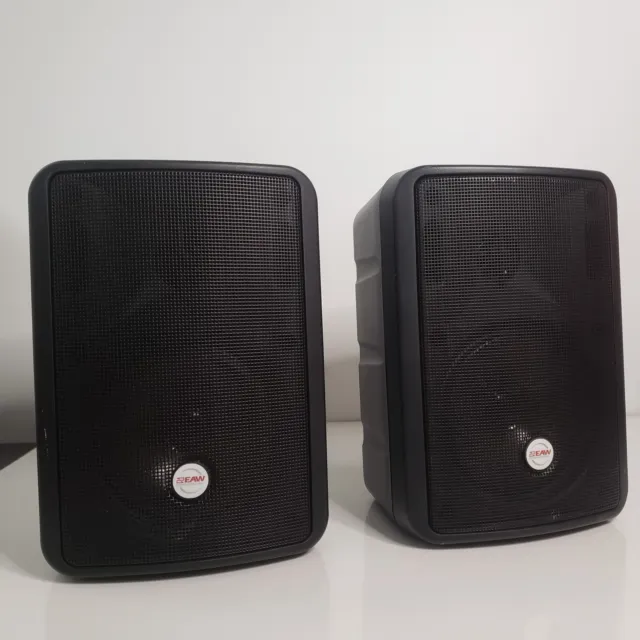 Pair of EAW SMS3W Speaker  (Eastern Acoustic Works) w/ Wall Mounts