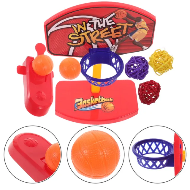Papagei Spielzeug Plastik Basketballspielzeug Kauspielzeug Für Sittiche
