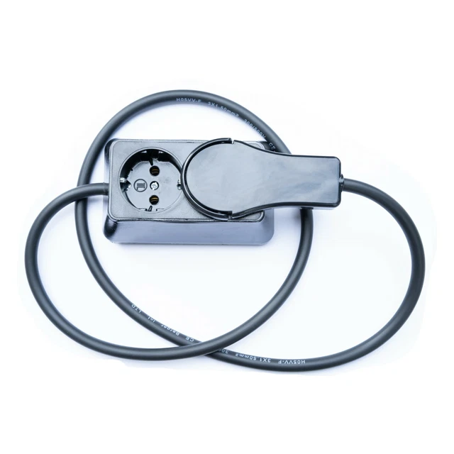 16A EUROPEAN EU German Standard Power 2x outlets Plug Power Socket