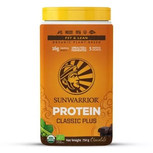 Sun Warrior 750G Classic Plus Protein Vegan Gluten & Dairy Free Sunwarrior