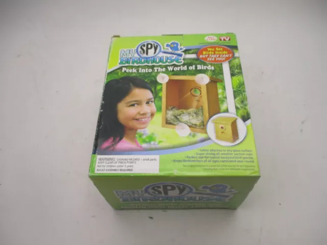 My Spy Birdhouse As Seen on Tv Watch Birds Nest *NEW/OPEN BOX*