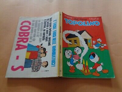 Topolino N° 653 Originale Mondadori Disney Ottimo 1968 Bollini