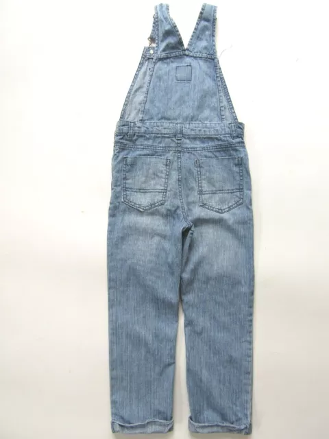 Genuine kids from oshkosh denim bib dungarees size 5T light blue KDS016 3