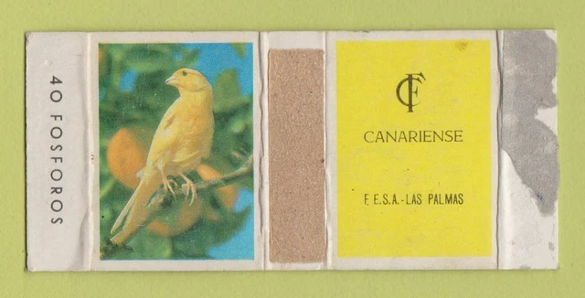Matchbox - Canariense Bird Canary Las Palmas Spain