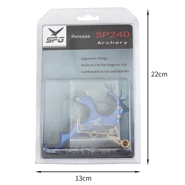 Décocheur Tru-fire Edge 4 Doigts - Camouflage - Ambidextre - Pour Arc