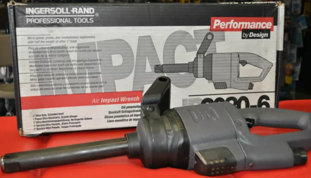 Ingersoll Rand IR 2080-6 1"Drive Air Impact Gun 1627 ft Lbs HI-POWER Made in USA