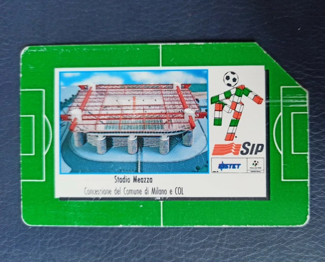 schede-telefoniche-sip-rara-scheda-stadio-meazza-milano-italia-90-eur