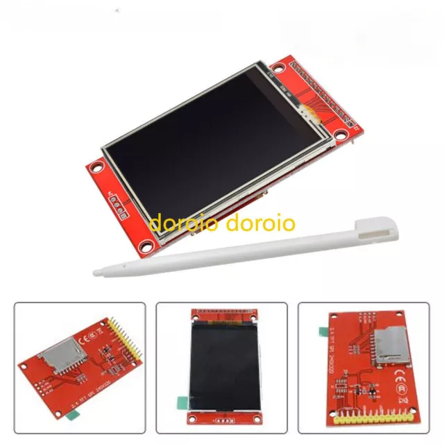 2.4-inch TFT Touch Display Module Serial Port SPI 240X320 ILI9341 + Touch Pen