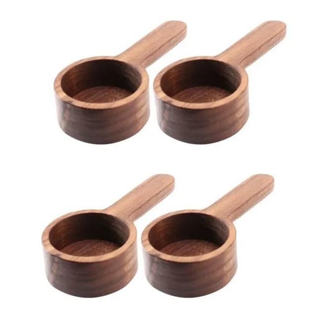 Juego de 4 Cucharas Medidoras de Madera, Cucharas Medidoras de Cocina, Cuch1894