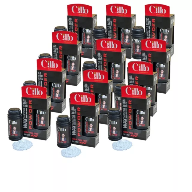 12 x Cillo Volume Powder Wax | 10g | Hair Powder | AUS SELLER