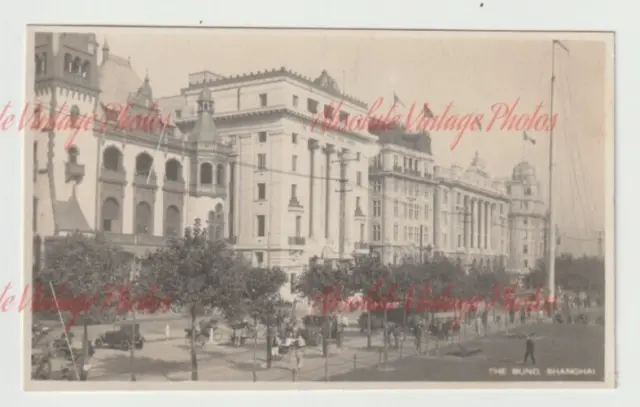 Alte Postkarte Das Bündel Shanghai China Echtes Foto Vintage 1920Er Jahre