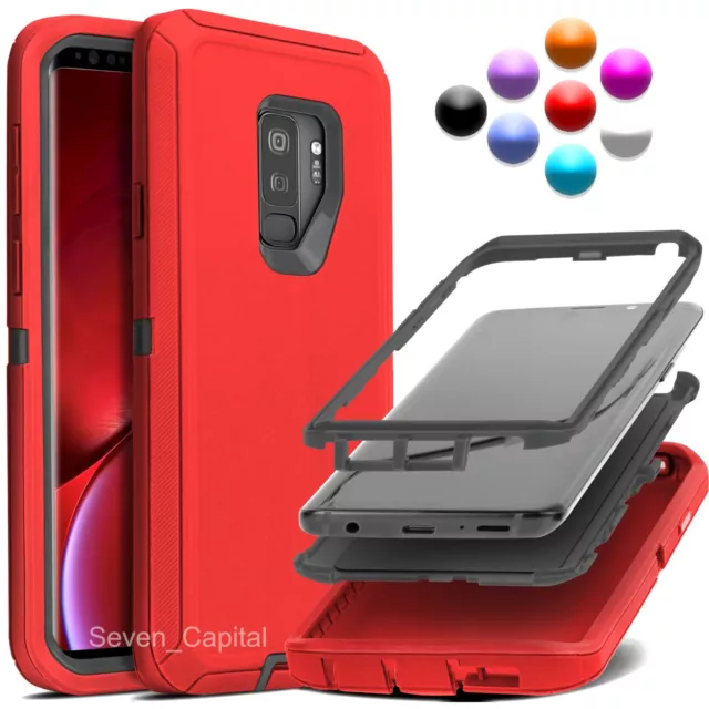 For Samsung Galaxy S9 S9+ Heavy Duty Rugged Shockproof Protective Hard Case