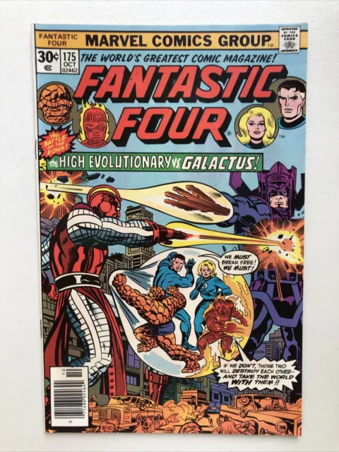 Fantastic Four #175    NM    Galactus vs. High Evolutionary  1976