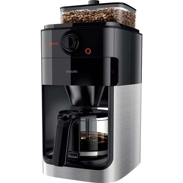 Philips HD7767/00 Cafetière noir avec broyeur