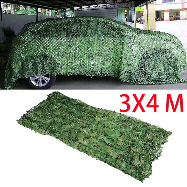 Militär Tarnnetz 2x4m - Camouflage Netz Für Jagd & Outdoor