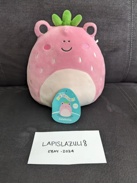ADABELLE 8 SQUISHMALLOW BNWT Strawberry Frog Box Lunch US Brand