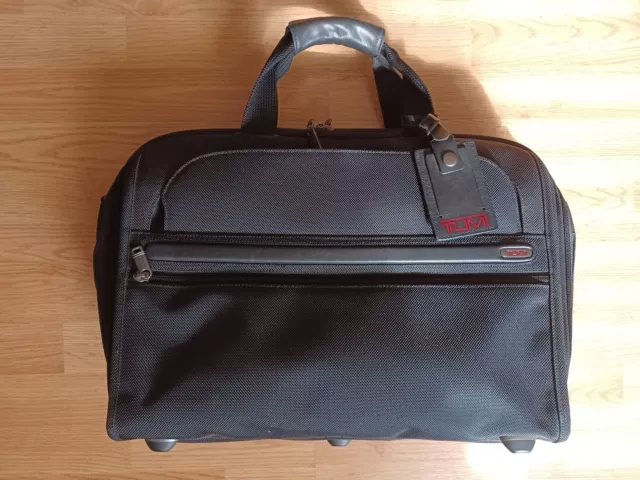 Tumi Black Ballistic Nylon 19" Carry-On Bag (Model #: 22121D4)