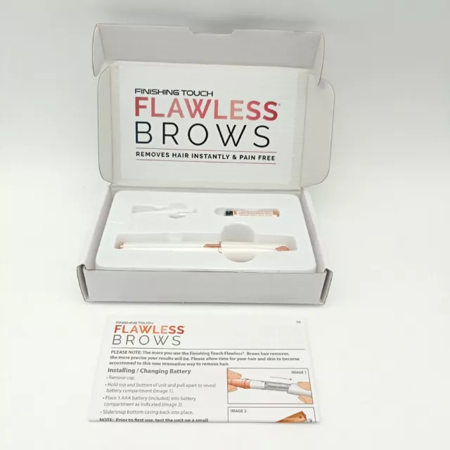 Finishing Touch Flawless Brows Präzisions- Augenbrauentrimmer. Elektrischer (15,