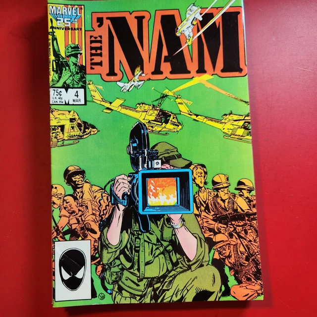 Lot of 8 The NAM #'s Ranging from 3-23 Marvel Comic Books 1987 VG 3