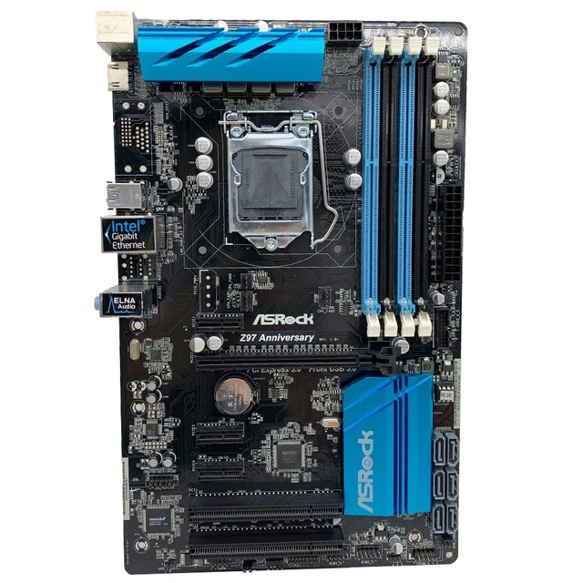 ASROCK Z97 ANNIVERSARY Motherboard ATX Intel Z97 LGA1150 DDR3 SATA3