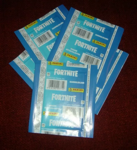 PANINI / FORTNITE / (5x) PACKETS / Greek Edition!!! 2