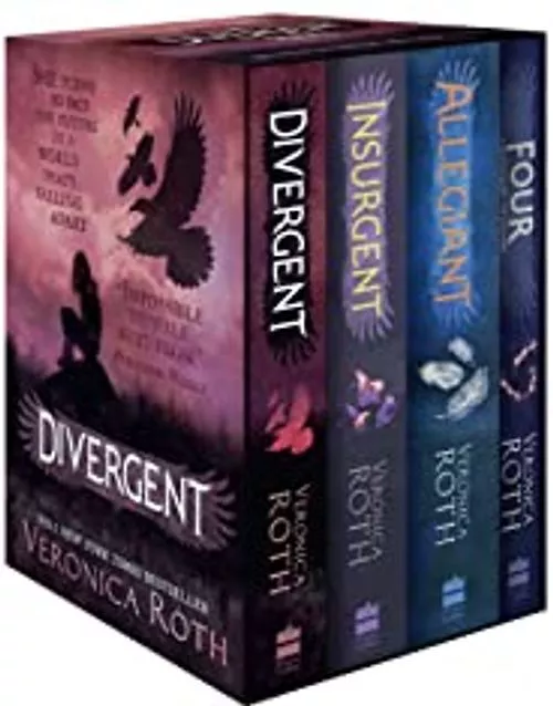 Divergent Series Boxed Set (Books 1-4): Divergent / Insurgent / Allegiant and Fo