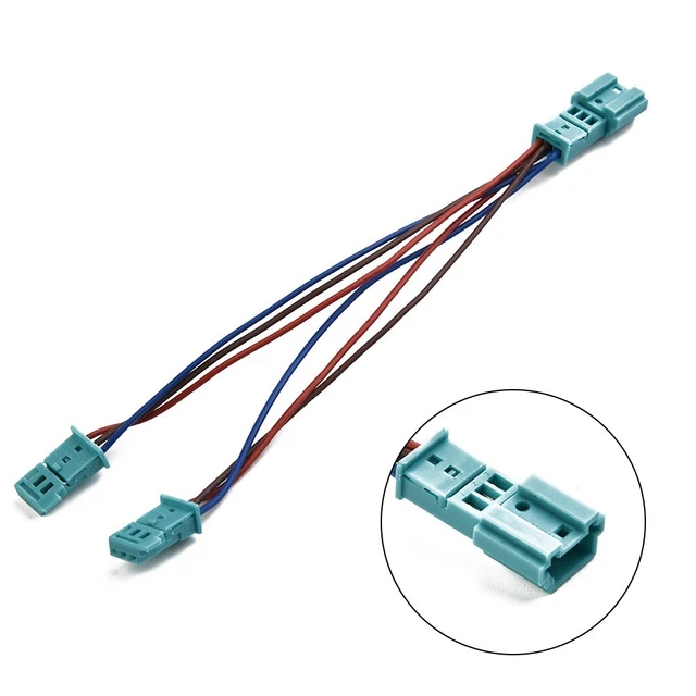 Voiture Câble Radio Adaptateur F30 F31 F32 3 Broche Bleu Plastique & Métal