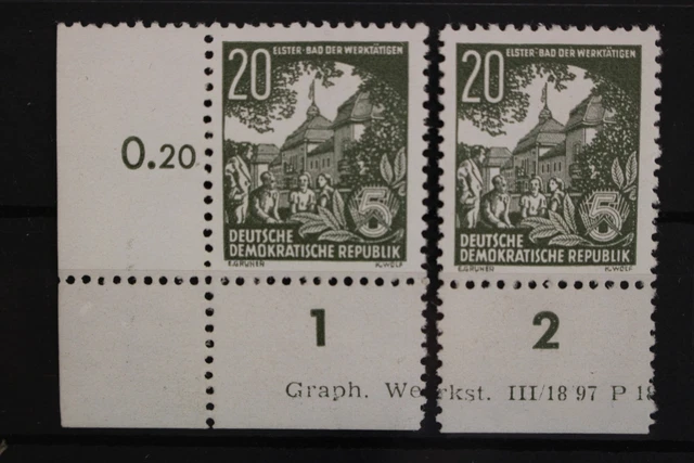 DDR, MiNr. 413 XII Druckvermerk 2, postfrisch / MNH, BPP Signatur - 613264