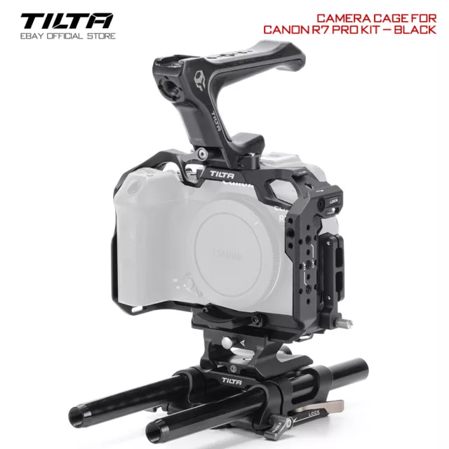 Tilta Camera Cage Pro Kit Für Canon R7 W/ Quick-Release Cable Clamp Top Handle