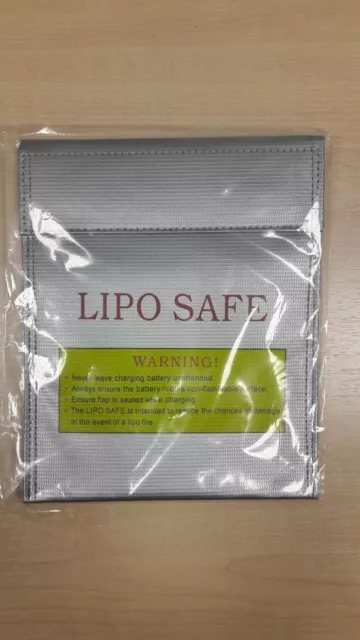 Lipo Safe Fire Proof Charging Bag (Large) - UK Stock