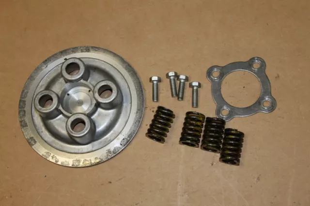 1973-1975 Honda CB175 Clutch Pressure plate, springs, retainer plate and bolts