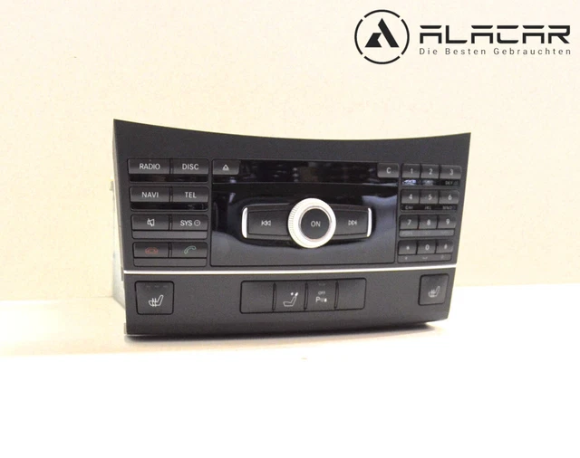 ORIGINAL MERCEDES EKLASSE W212 Mediabedienteil CD Player Radio
