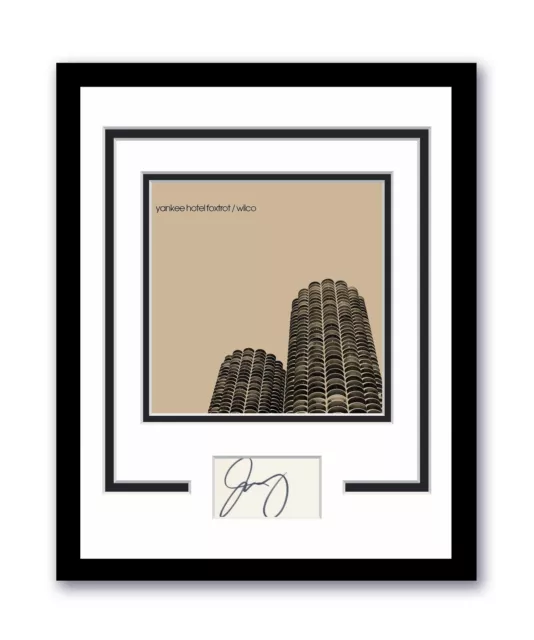 Wilco Jeff Tweedy Autograph Signed 11x14 Framed Photo Yankee Hotel Foxtrot ACOA