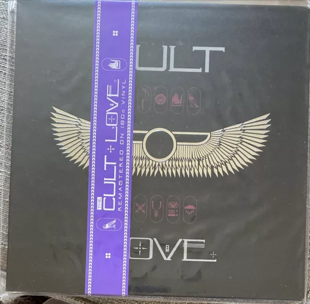 The Cult - Love - Limited Edition Remastered 2008 Vinyl LP Embossed Sleeve Obi