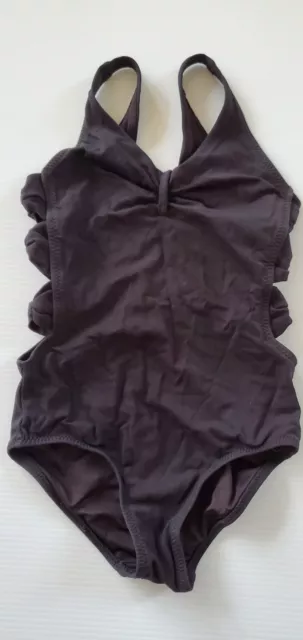 Danz N Motion Black Bows Size child 6X-7 Dance Ballet Leotard