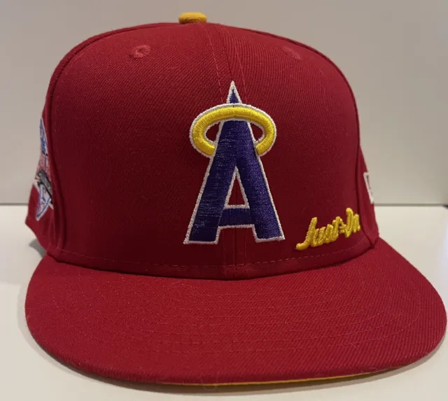 Men's New Era x Just Don Red Los Angeles Angels 1989 MLB All-Star Game 59FIFTY