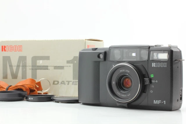 **EXC+5 in BOX** Ricoh MF-1 Date 35mm Point & Shoot film Camera From JAPAN #1558