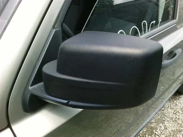 Driver Side View Mirror Moulded In Black Power Fits 07-12 PATRIOT 103567697