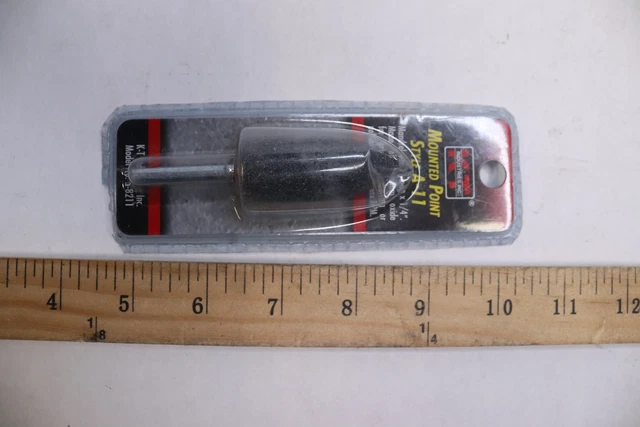 K-T Industries Mounted Point Style Aluminum Oxide A-11 5-8211